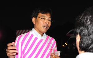 國定三条市長　タダフサのレセプションにて