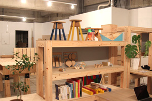 GOCCO.オフィス内の一角