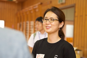 ワークショップを担当する近藤さん