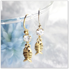 久保さんがつくったピアス