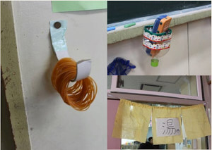 「教室リフォームプロジェクト」で子どもたちが制作したもの