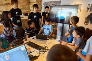 学生メンターは子どもたちにとって「頼れるお兄さん・お姉さん」的存在