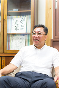 海星高校　中原健次校長