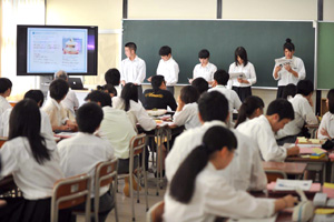 アイデア発表会の様子