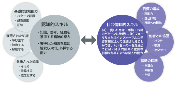認知的スキル、社会情動的スキルのフレームワーク