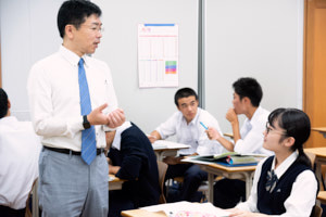 明星高校の授業風景
