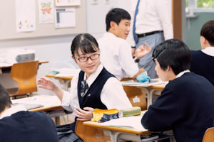 明星高校の授業風景