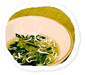 小松菜としらすの煮もの