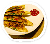 油揚げのピザサンド