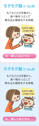 モグモグ期（7・8ヵ月頃）