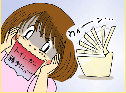 ウィーン（便座が自動で開く）