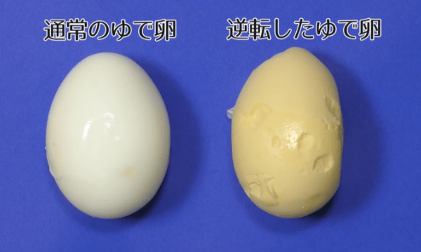黄身と白身が逆転!?　不思議なゆで卵を作ろう