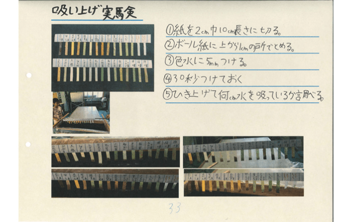 『紙漉実験Ⅱ』