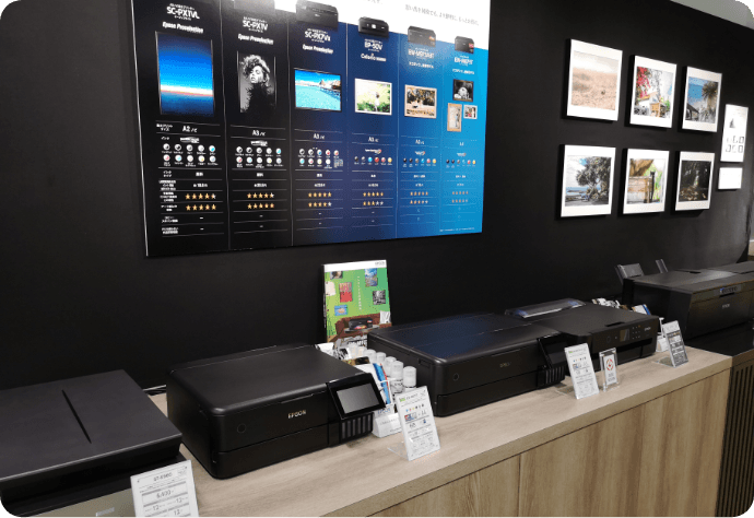 EPSON プリンターの歴史 実物