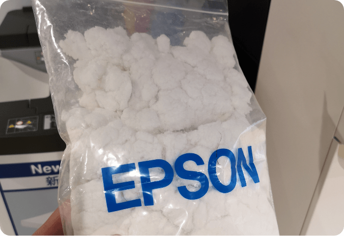 ペーパーラボ 取り込んだ紙を繊維の状態に