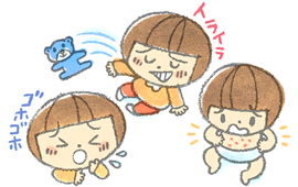 受診の目安／発熱以外の症状に注目