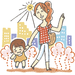 気づかないうちにがんばらせすぎていることも