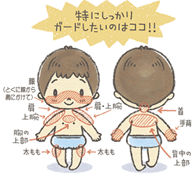 特にしっかりガードしたいのはココ！