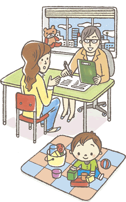 発達は子どもによって異なるもの。「心配しすぎず、でも相談は早めに」が理想です