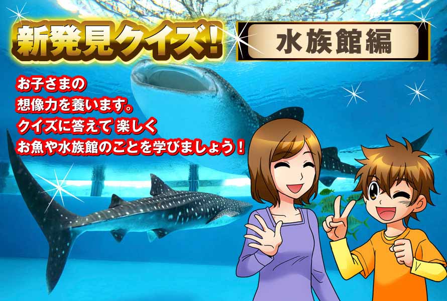 新発見クイズ！水族館編