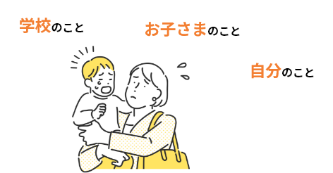 お子さまのこと 学校のこと 自分のこと