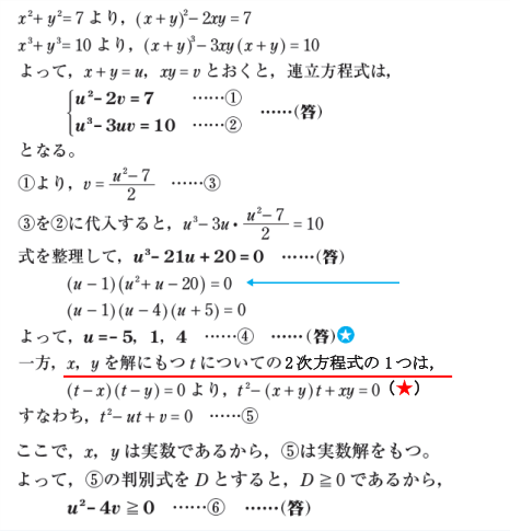 解答解説から抜粋部分