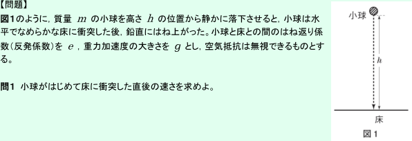 はね返り係数(反発係数)の式で「-(マイナス)」がつかない場合があるのはなぜ?【運動量】