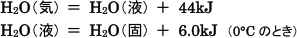 【反応熱】なぜ物質の状態を書くのか？   